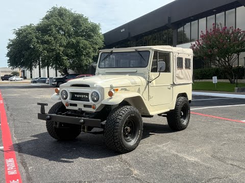 Restored 1962 Toyota Land Cruiser FJ40