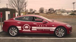 Tesla Model S Cross Country Rally -- Los Angeles to New York