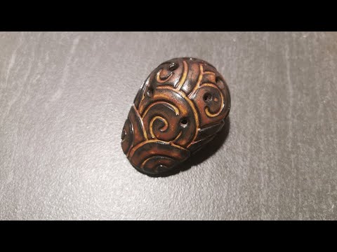 Handmade ocarina, C# major, 432, Etsy listing, SoundsOfEartH