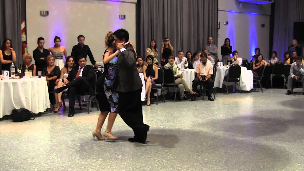 Noelia Hurtado y Carlos Espinosa, Milonga Nostalgia, Santa Fe. Amor Tango Fest