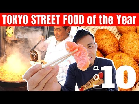 My Favorite TOP 10 Japanese Street Food in Tokyo
