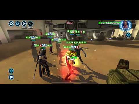 Aurra + Bounty Hunters vs. Raddus GAC