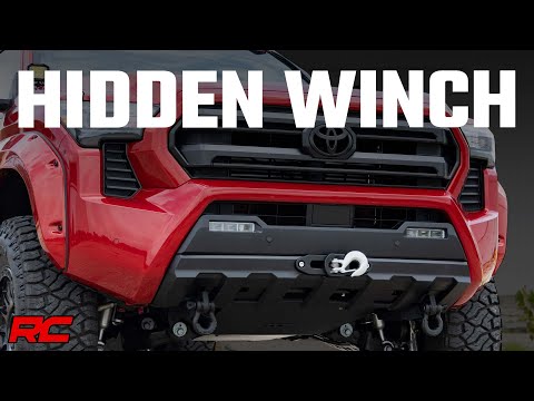 2024 Toyota Tacoma Hidden Winch Mount