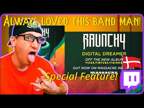 Raunchy | Digital Dreamer (REACTION) 🇩🇰 #cyberandindustrialmonth