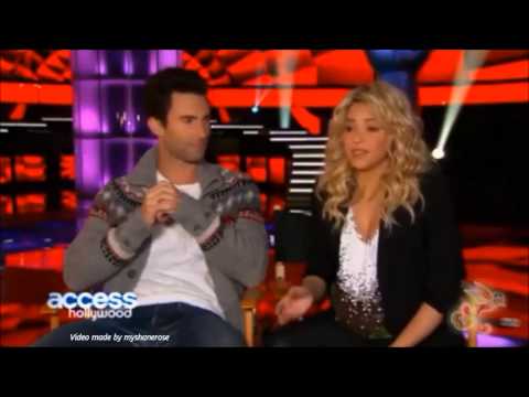 The Voice Season 4 - Coaches Chemistry - Who has the biggest crush on Shakira?