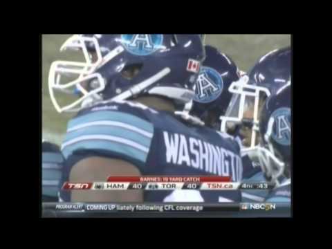 Zach Collaros & the Toronto Argonauts Final Drive 43-40 Win