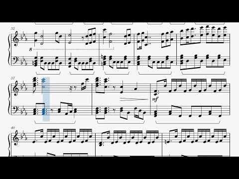 Words That Never Reached You (Xenoblade Chronicles 3) Piano Sheet Music - 届かぬ言葉(ゼノブレイド3)ピアノ