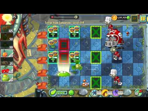 [Plants vs Zombies 2] Terror from Tomorrow - Level 359