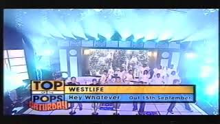 Westlife Hey Whatever Top Of The Pops Live