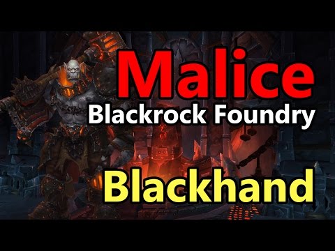 Malice Vs. Blackhand - Mythic - Retribution Paladin (EU-Draenor)