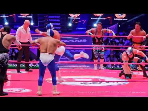 Debuta el Hijo de Blue Panther en el ring de la Arena México