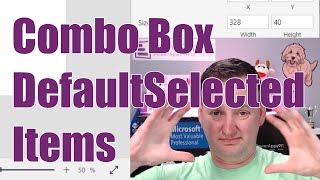 Power Apps Combo Box DefaultSelectedItems