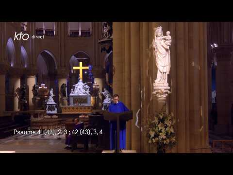 Messe du 9 mars 2026 à Notre-Dame de Paris