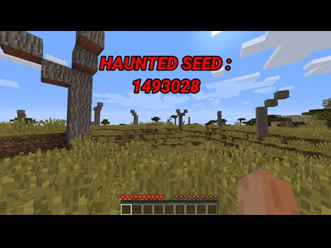 wiiicat xd - I'm trying the seed "1493028" | Minecraft Creepypasta