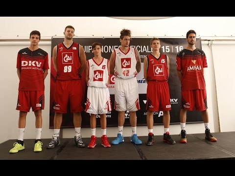 Presentación equipaciones CAI Zaragoza 2015-2016