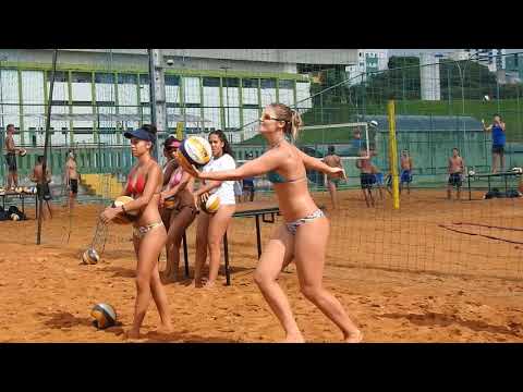 BLOG Orlando Gonzalez - Garotas do vôlei de praia de Maringá treinam na Vila Olímpica