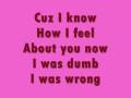 Lyrics To Miranda Cosgrove About You Now
