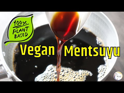 Vegan Mentsuyu / Zen Food / Shojin ryori / Japanese Vegan