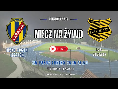 NA ŻYWO🔴 Pogoń Leżajsk 🆚 LZS Zdziary | Klasa O Stalowa Wola