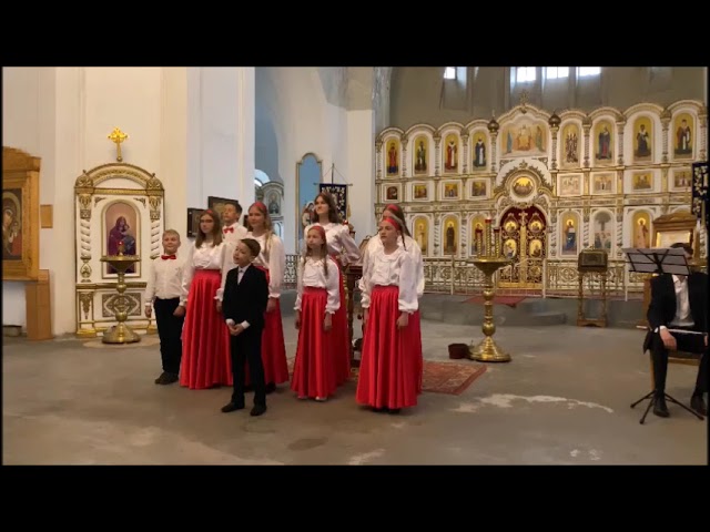 Пасхальный концерт -2021. Лаишево, Троицкий храм. Часть 1. Выступает детский хор "Радоница". Монтаж фильма Людмилы Никифоровой