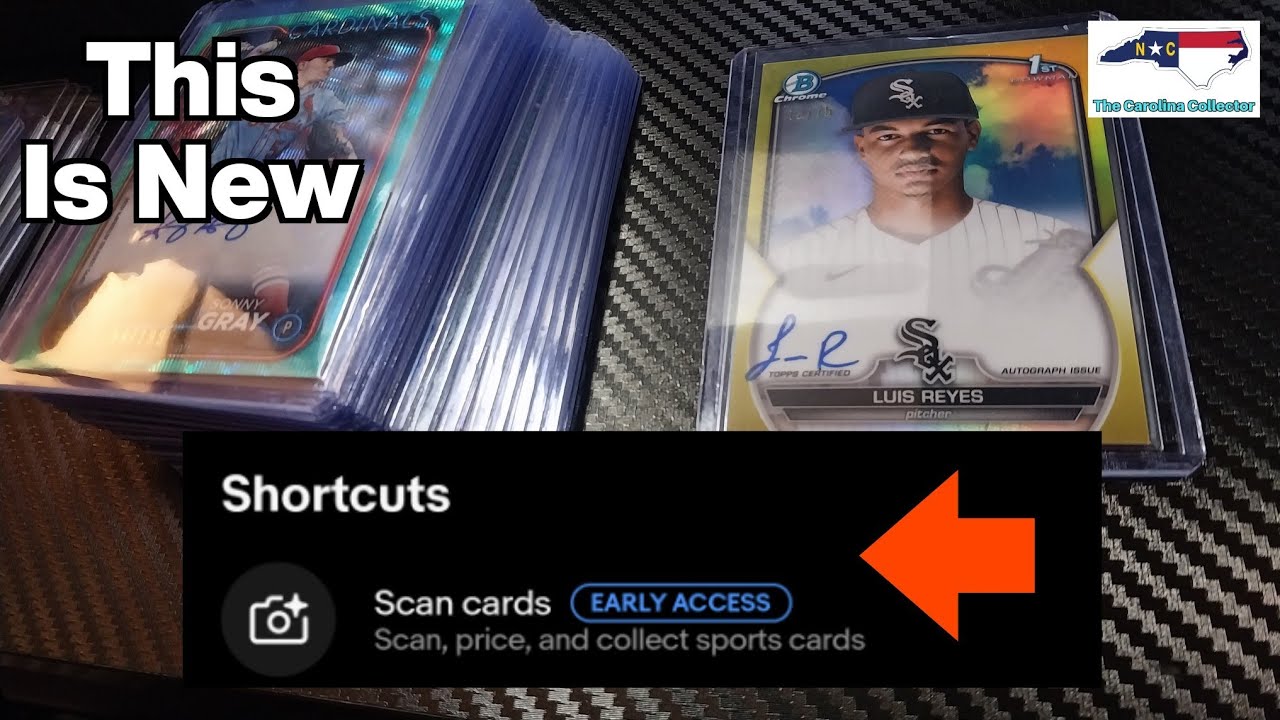 Ebay's New Scanning Tool For Pricing & Listing Sports Cards Review