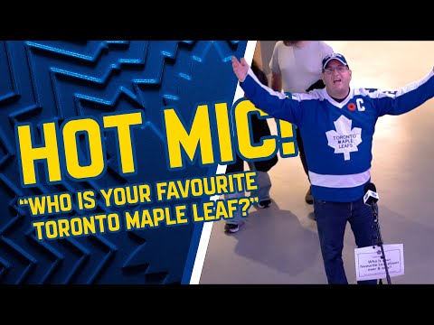 Toronto Maple Leafs Hot Mic! 🔥 Who is your all-time favourite Leaf?