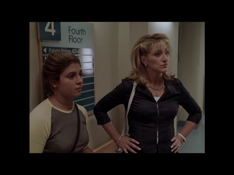 Carmela & Meadow visit Livia & Janice in hospital (The Sopranos)