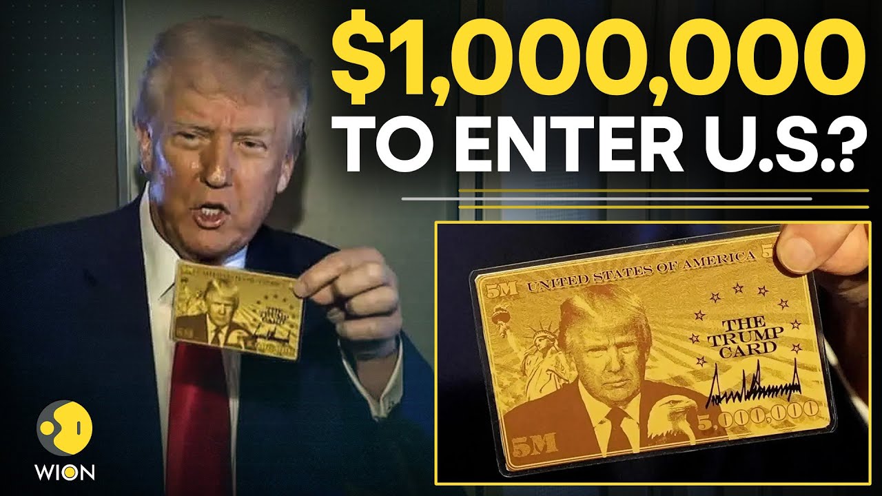 US Visa Chaos LIVE: $1 Million Visa? Donald Trump’s New Gold Card for the Elite | US Gold Card Live
