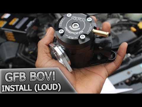 Subaru Wrx GFB Bov Install | Whistle Trumpet!!