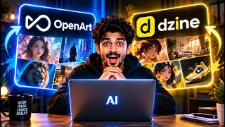 OpenArt vs Dzine — The AI Creative Battle