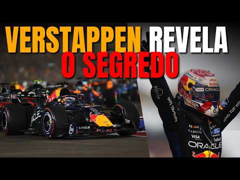 VERSTAPPEN REVELA COMO A RED BULL SALVOU O CARRO