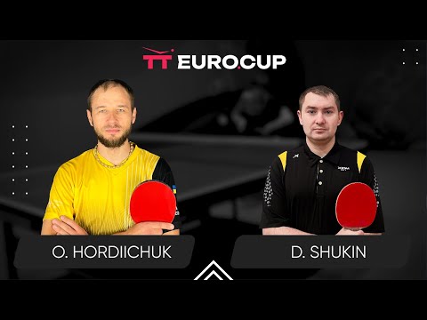 16:20 Oleksandr Hordiichuk - Dmytro Shukin 23.03.2024 TT Euro.Cup Ukraine Master. TABLE 3