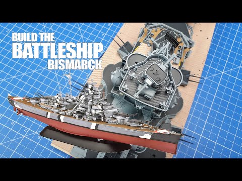 Build the Battleship Bismarck - Part 70 - The Fourth 15cm Gun Turret