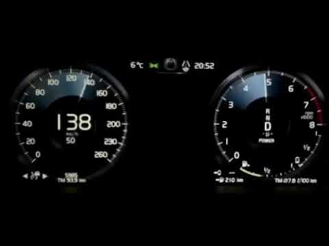 Volvo V60 T6 twin engine 2020 340hp 590nm 0-100 0-180 acceleration