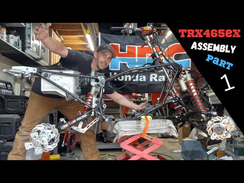 Building Trx465ex Assembly Part 1: Chassis