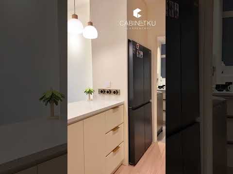 Custom Kitchen Cabinet & Kitchen Island by Cabinetku