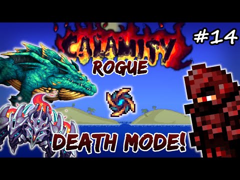 Leviathan & Astrum Aureus DEATH MODE Terraria Calamity 1.4.5 Let's Play #14 | Rogue Playthrough