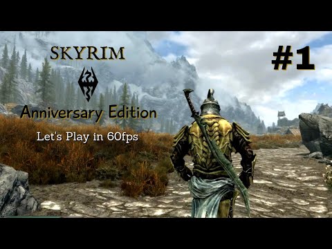 New! Skyrim Anniversary Edition (PS5/60fps): Let's Play Ep 1