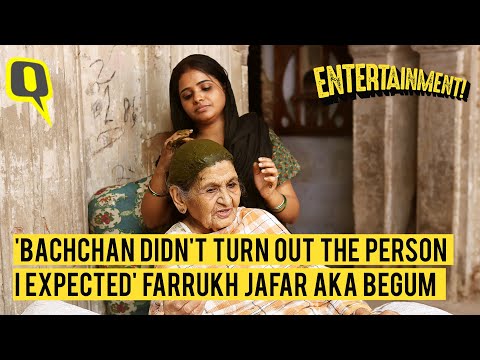 Amitabh Bachchan is Nothing Like I Had Imagined Him: Gulabo Sitabo's Begum, Farrukh Jafar| The Quint
