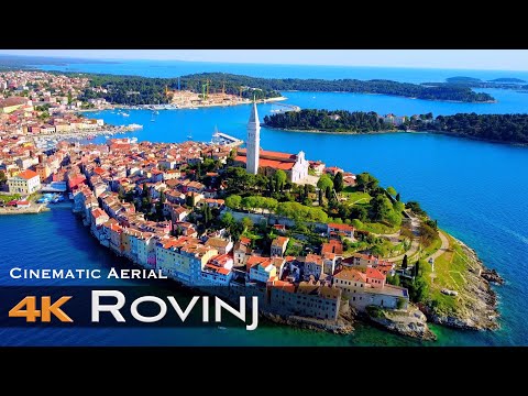 ROVINJ 4K Drone 🇭🇷 Rovigno | Croatia Hrvatska Istria | Extended Version