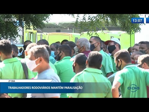 Trabalhadores de transporte público dão continuidade í  paralisação 26 01 2021