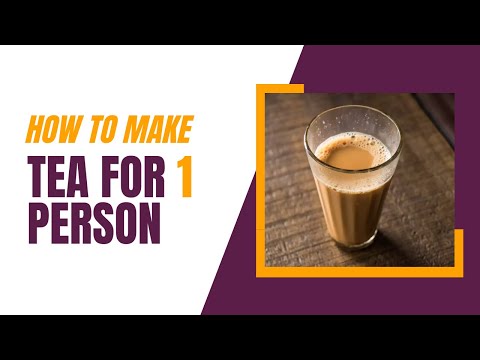 Tea for one person |chai one cup| how to make tea|tamil, kannada,malayalam
