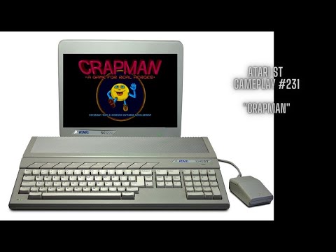 Crapman (Atari ST / Gameplay #231)