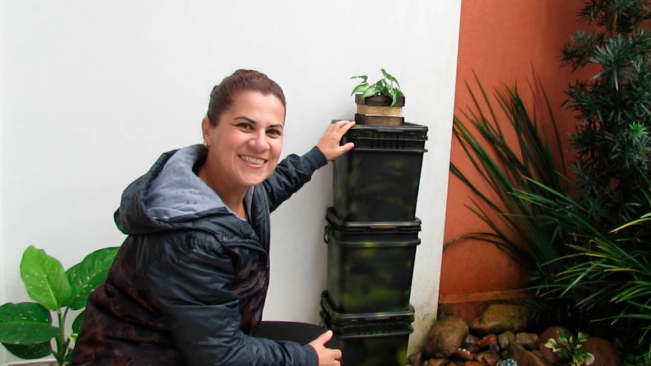 Como fazer uma composteira!