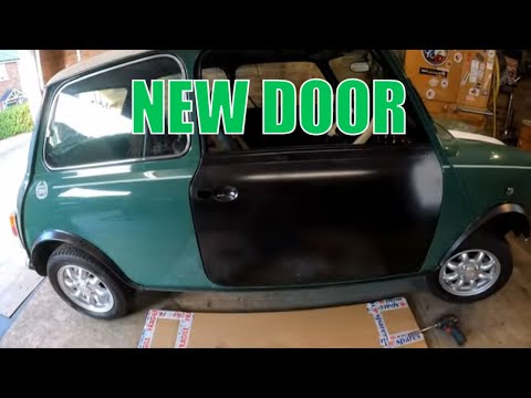 Replacing The Door - Classic Mini Workshop - Project Sprout