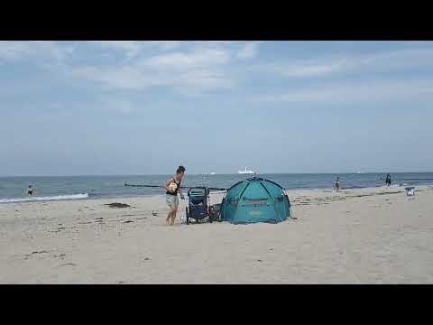 Cap d'Agde Naturiste FKK Strand Richtung Mole 2011