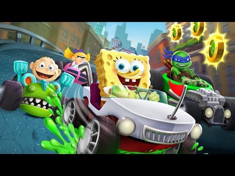 Nickelodeon Kart Racers Announce Trailer thumbnail