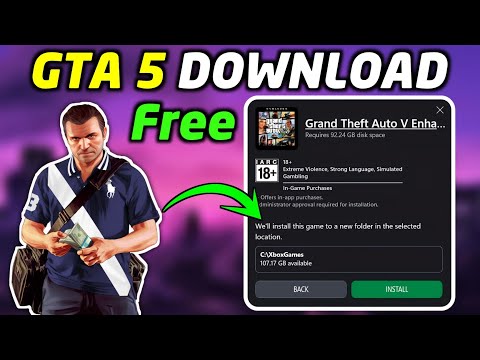 How to Download GTA 5 FREE on PC/Laptop | 100% Legal Method!