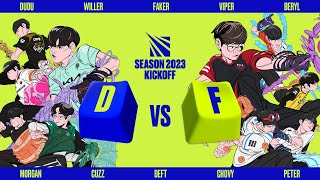 [FULL VOD] Team Faker vs Team Deft | SEASON 2023 KICKOFF