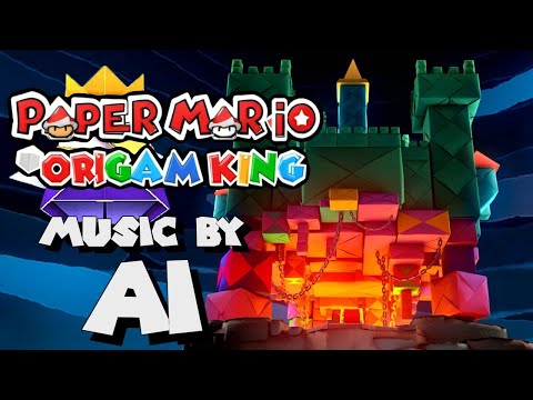 Origami Castle, but it`s continued by Ai - Paper Mario The Origami King Music